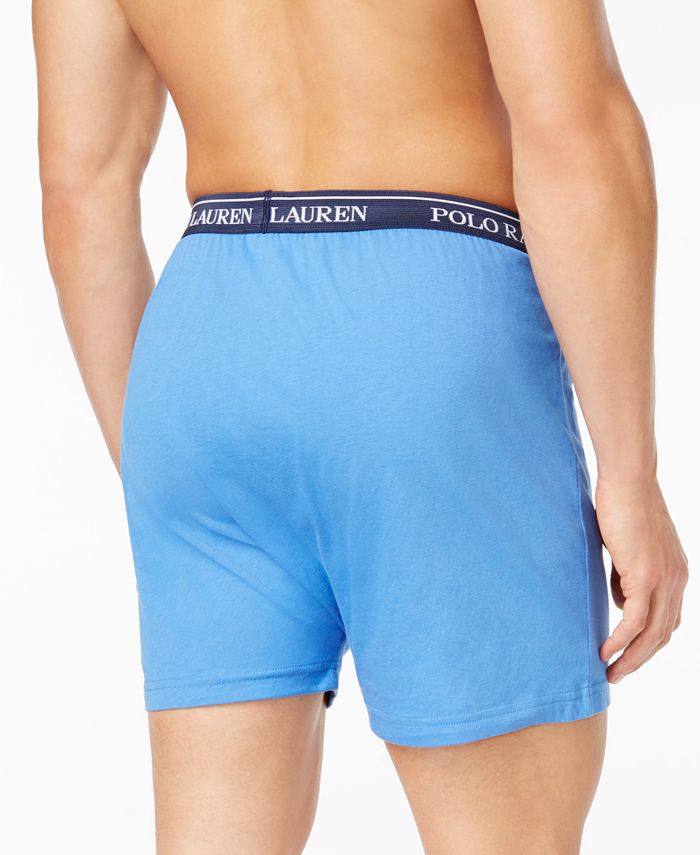 Download Polo Ralph Lauren Men's 5 Pack Cotton Knit Boxers & Reviews - Underwear & Socks - Men - Macy's