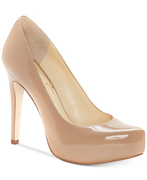 Jessica Simpson Parisah Platform Pumps Reviews Heels Pumps Shoes Macy S