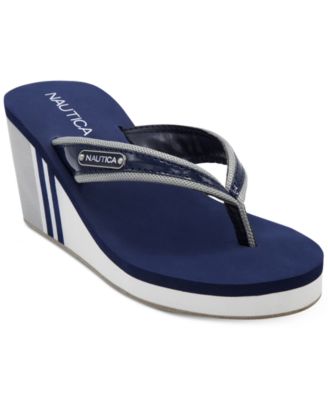 nautica wedge sandals