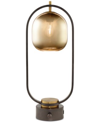 Pacific Coast Glass Dome Table Lamp 