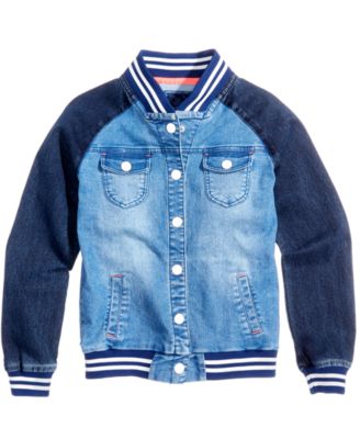 baseball denim jacket
