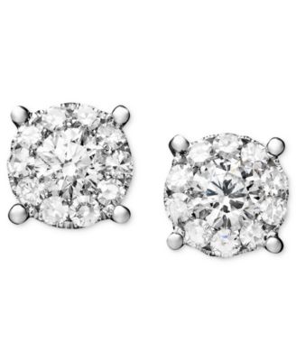 chanel gold pearl earrings