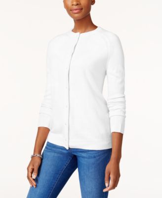 cardigans with pearl buttons