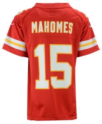 mahomes jersey for kids