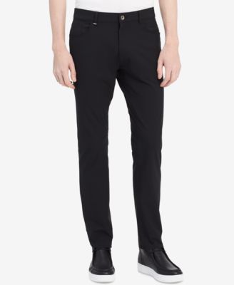 calvin klein technical tapered fit pants