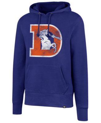 Shop Denver Broncos Throwback Hoodie