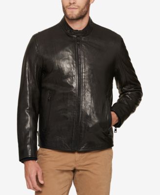 andrew marc new york men's leather jacket