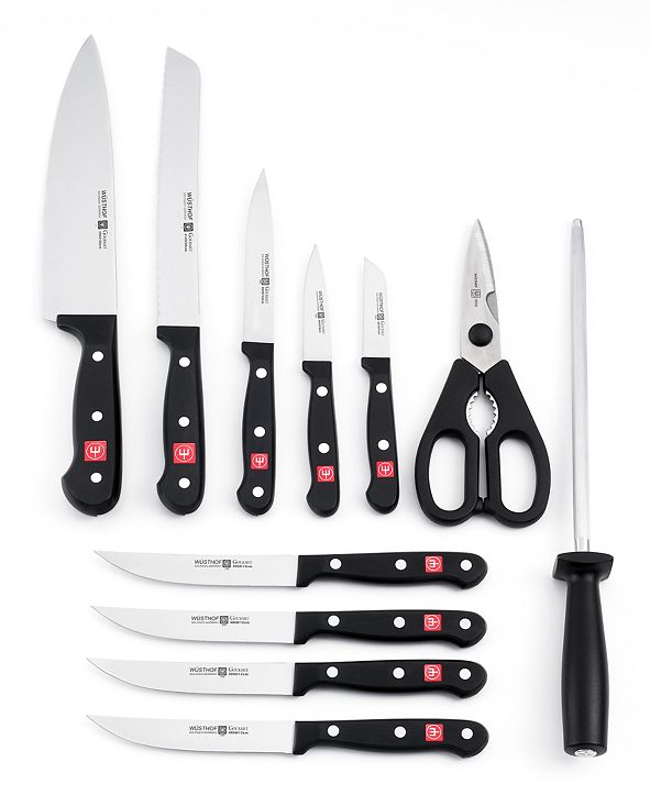 Wüsthof Cutlery, Gourmet 12 Piece Knife Block Set & Reviews Cutlery