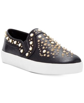 pearl studded shoes