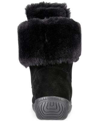 macy's fur boots
