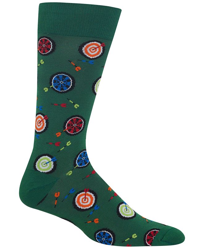 Hot Sox Men's Dart Board Socks & Reviews - Underwear & Socks - Men - Macy's