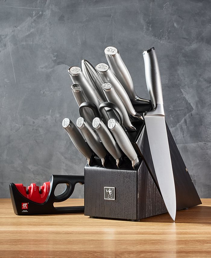 J.A. Henckels International Modernist 13Pc. Knife Block Set & Reviews
