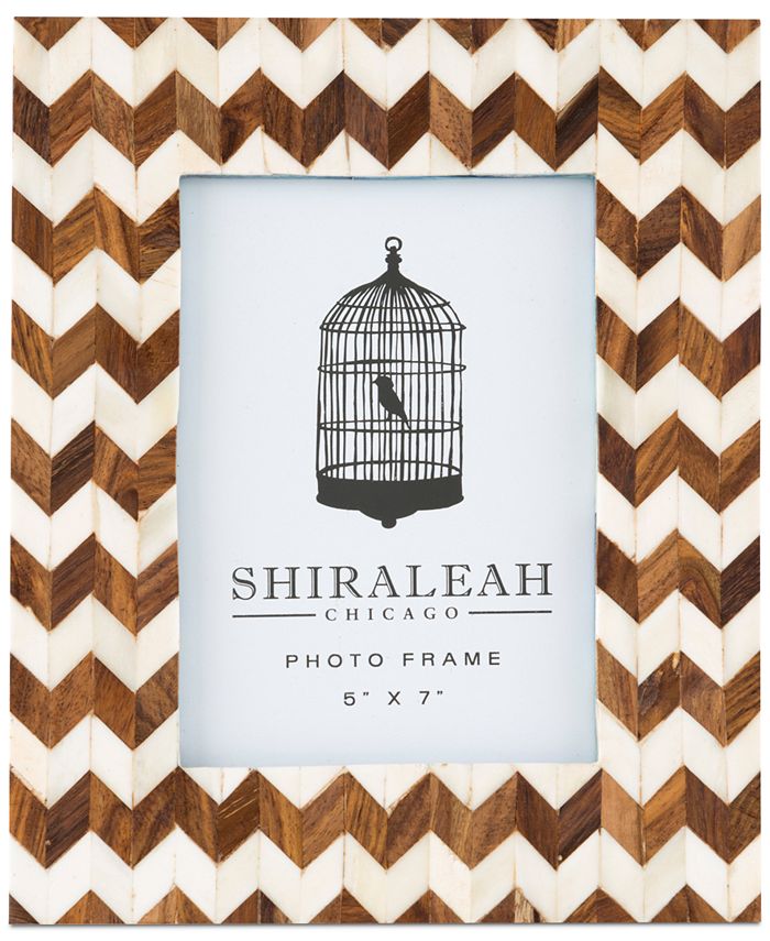 Shiraleah Boheme Chevron 5'' x 7'' Picture Frame & Reviews - Picture ...