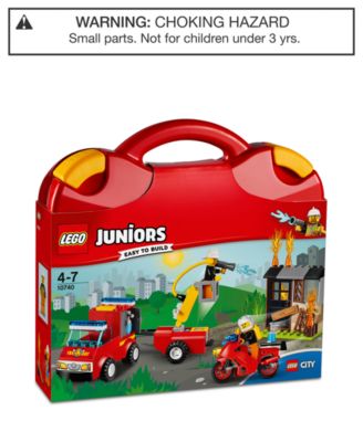 lego juniors fire patrol suitcase