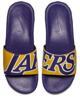 lakers slippers