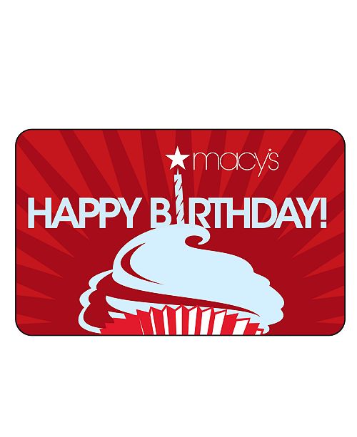 Macy S Birthday E Gift Card Reviews Gift Cards Macy S