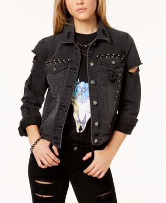 macy's ladies denim jackets