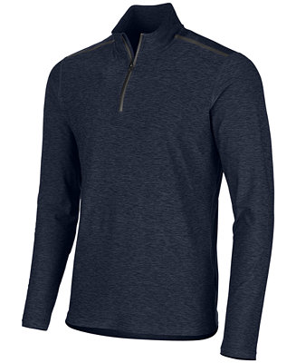 Ideology Men's Core Bonded Quarter-Zip Pullover, Created for Macy's ...