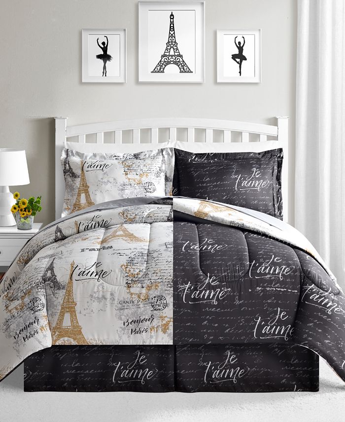 Fairfield Square Collection Paris Gold 8 Pc Reversible Comforter Sets Reviews Bed In A Bag Bed Bath Macy S Frequent special offers and discounts up to 70% off for all products! paris gold 8 pc reversible comforter sets