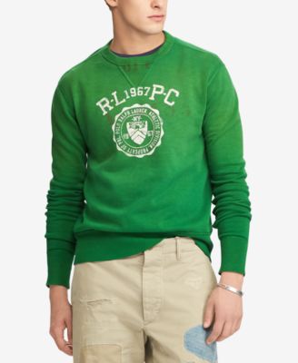 polo ralph lauren green sweatshirt