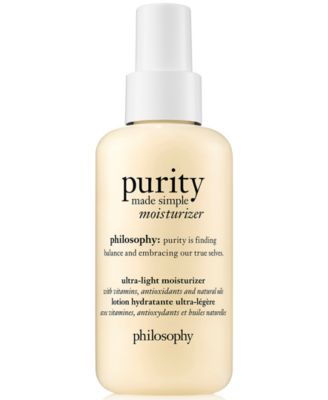 purity simple moisturizer
