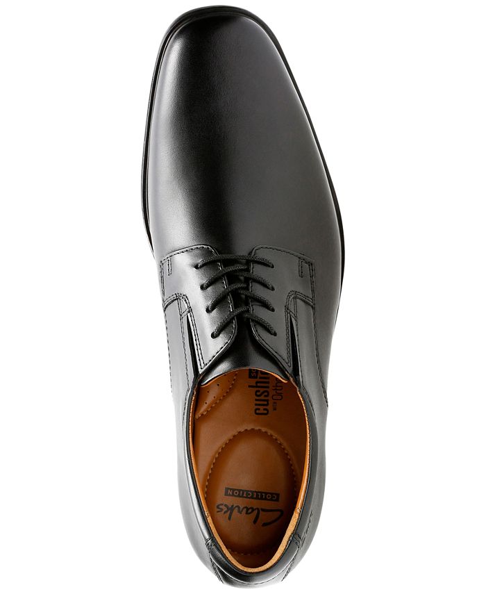clarks tilden plain toe oxford