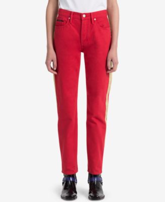 calvin klein jeans red stripe