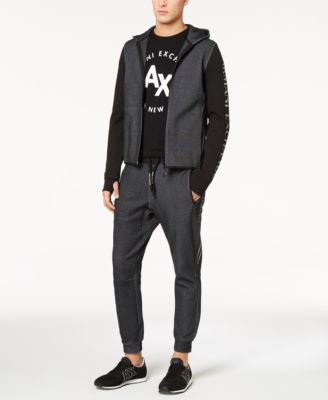 armani hoodie and joggers