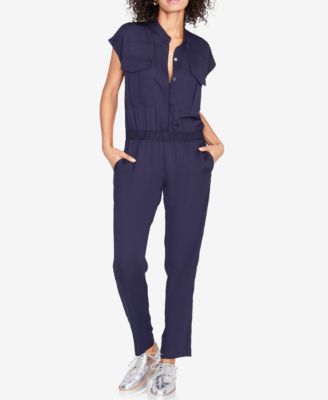 macy's purple jumpsuit