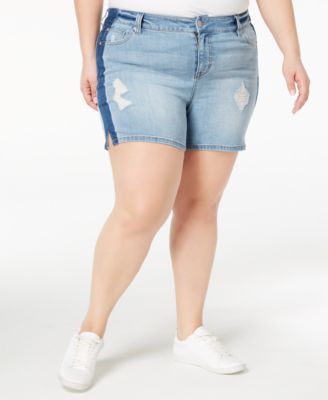celebrity pink plus size shorts