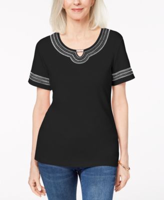 macys karen scott shirts