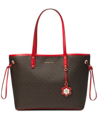 michael kors carter signature open tote