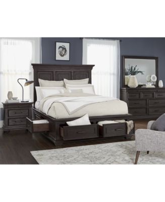 Furniture Hansen Storage Bedroom Furniture Collection ...