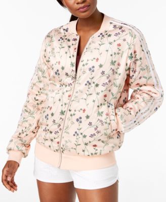 adidas floral womens jacket