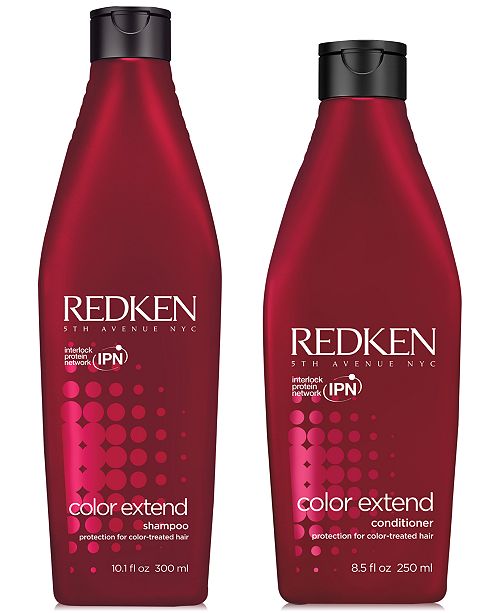 Redken Color Extend Shampoo 10 1 Oz Conditioner 8 5 Oz Two Items From Purebeauty Salon Spa Reviews Hair Care Bed Bath Macy S