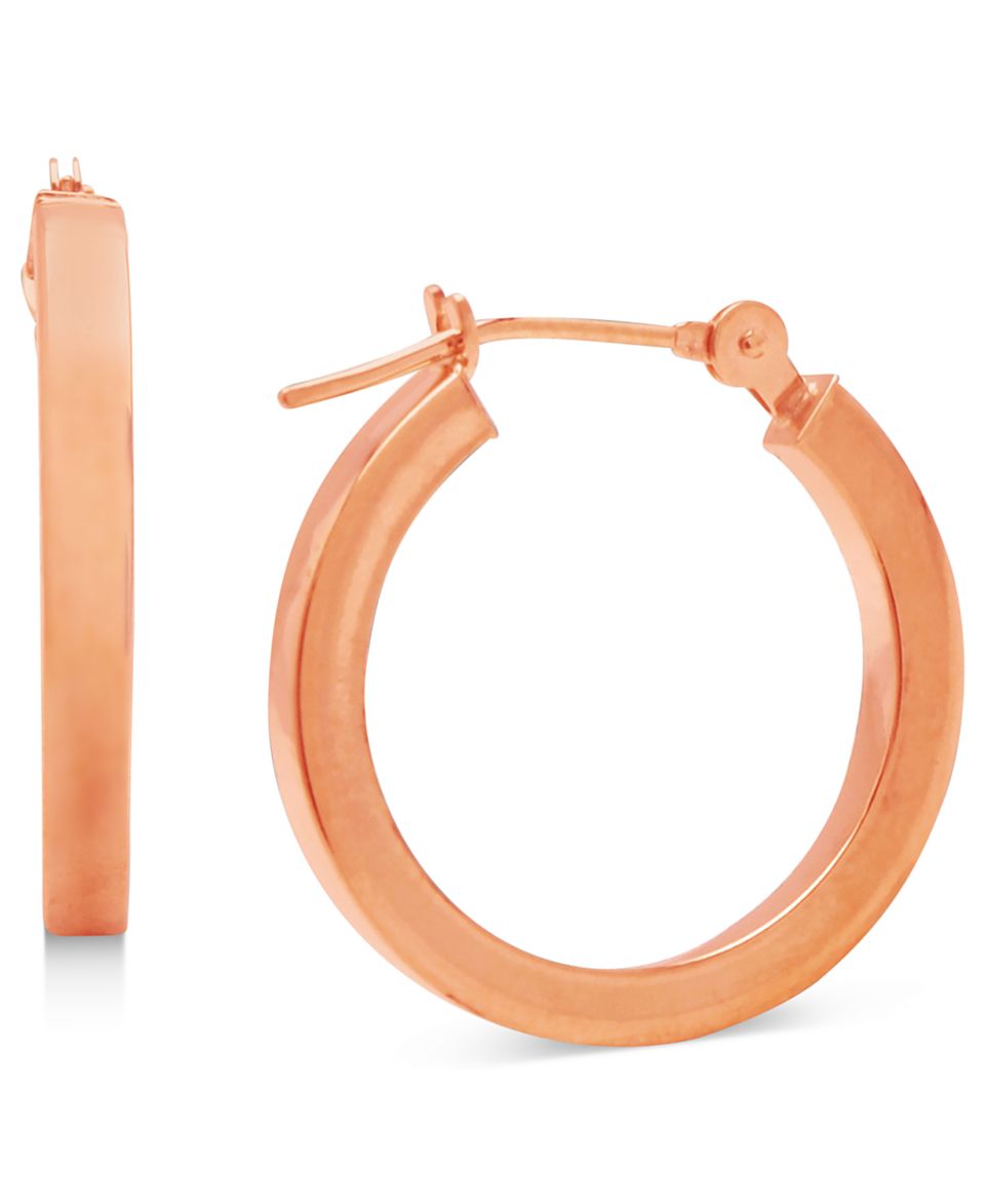 14k Rose Gold Earrings, Large Hoop   Earrings   Jewelry & Watches