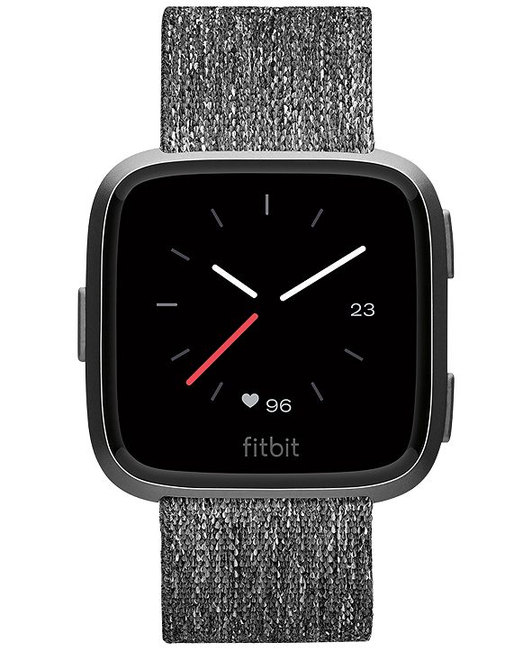 fitbit charcoal woven