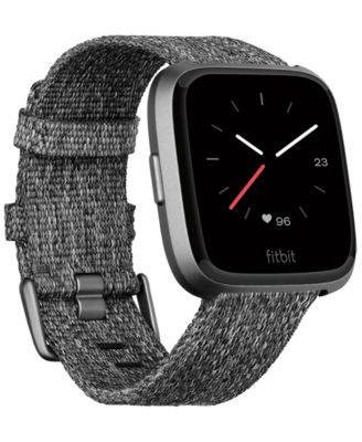 Fitbit Versa™ Charcoal Woven Band 