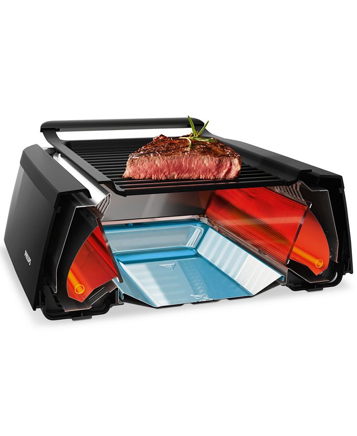 Philips Smokeless Indoor Grill & Reviews Small Appliances Kitchen