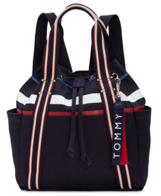 tommy hilfiger drawstring backpack