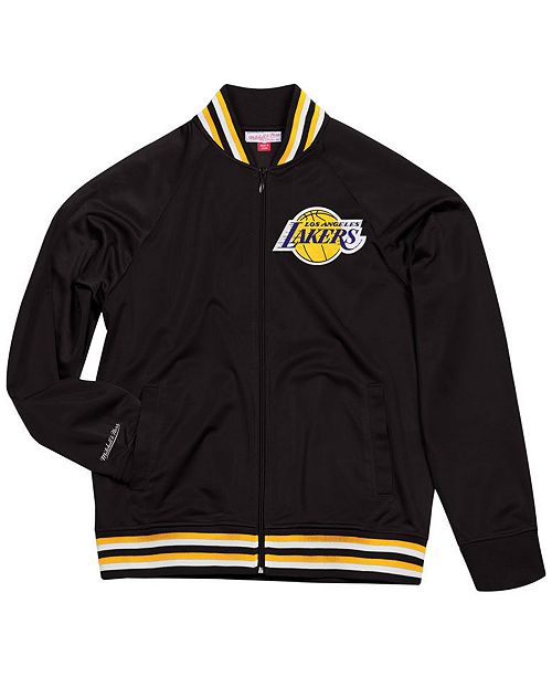 Mitchell Ness Men S Los Angeles Lakers Top Prospect Track Jacket Reviews Sports Fan Shop By Lids Men Macy S