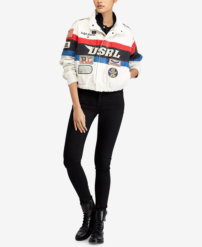 Polo Ralph Lauren Cotton Racing Jacket & Reviews - Jackets & Blazers ...
