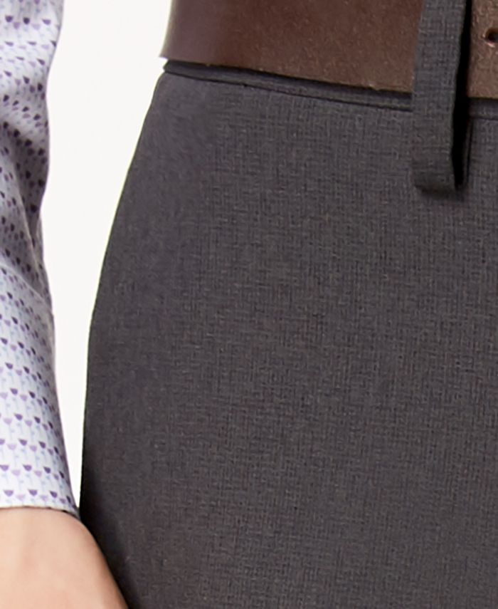 Cole Reaction Men's ModernFit MicroCheck Dress Pants & Reviews Pants Men Macy's