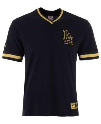 black and gold dodgers jersey