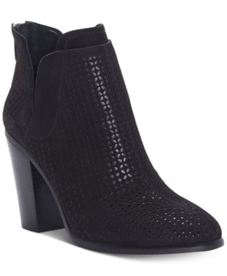 Vince Camuto Farrier Perforated Booties 