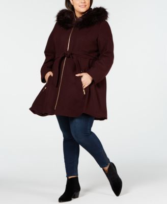 laundry by shelli segal plus size coats