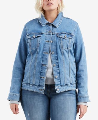 levi's plus size denim jacket
