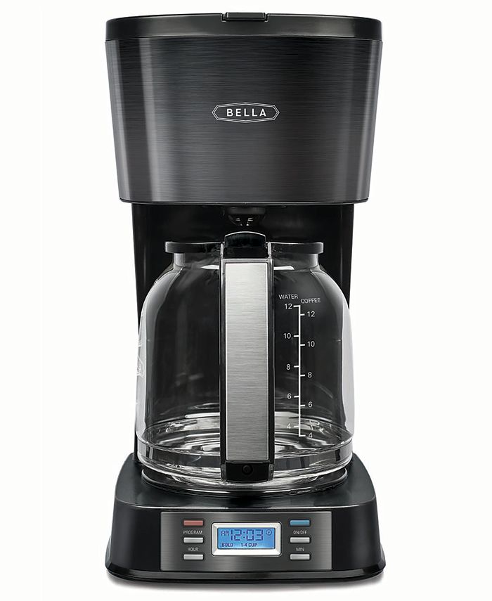 Bella 12Cup Programmable Coffee Maker & Reviews Coffee Makers