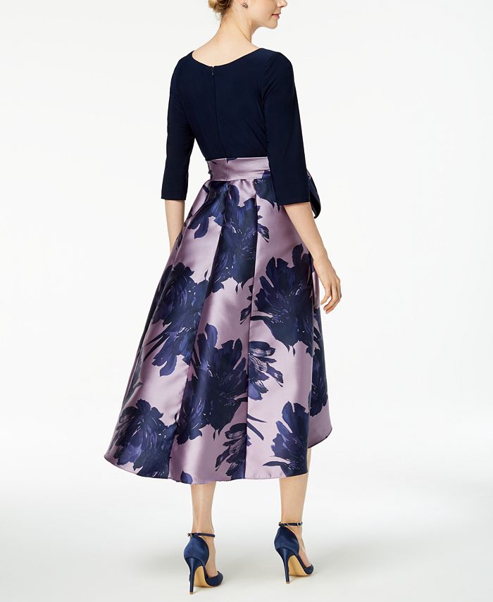r and m richards high low dress