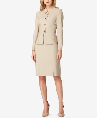 macy's petite skirt suits